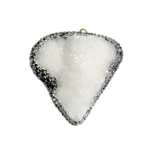 Pendentif en agate de cristal cristallin de druzy de mode pour bijoux Bricolage